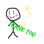 棒人間スタンプ時々福井弁w