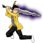 超神暗黒魔剣を手にしオタク ‐Dark sword-