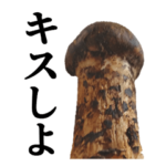 立派な松茸スタンプ