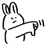 うさぎのてるすけ２