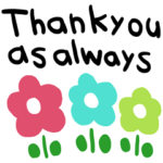 nenerinシンプル日常会話スタンプ701英語