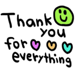 nenerinシンプル日常会話スタンプ711英語