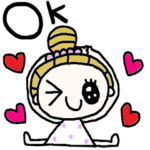 nenerinシンプル日常会話スタンプ708英語