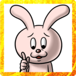 お正月もぼっちうさぎBIG