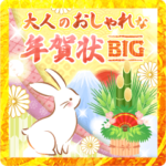 大人のおしゃれな年賀状