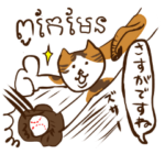 かわいいチマンズ☆クメール語