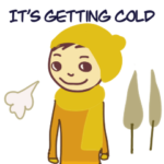 ナナの冬の暮らしとクリスマス、英語版