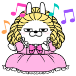 動く 擦れうさぎお嬢様