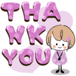 飛び出す♡一年中使えるデカ文字miniガール