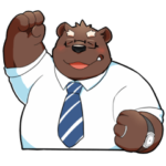 熊お父さんの日常