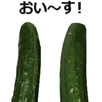 キモ激しく動く！きゅうり