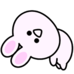 無気力。シュールなミニうさぎ。再販