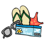 飛行機によく乗る人の為のスタンプ-2