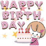 一年中使える♡デカ文字♡miniガーリー