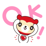 動く！しぐまちゃんスタンプ