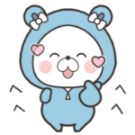 気持ちを伝える♡くまぽこ×リボン＆アクマ