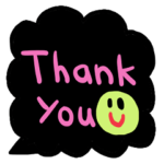 nenerinシンプル日常会話スタンプ729英語