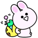 ずーっとかまってほしい。ミニうさぎ。再販