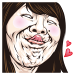 愛をこめて変顔を