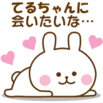 てるちゃん おはよう～おやすみ～お疲れ様!