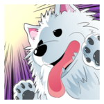 サモエドのスタンプ　その2