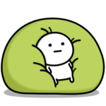 可もなく不可もないスタンプです9★韓国語