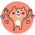 ラブがいっぱい♡くまさん