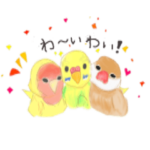 万能型小鳥さんスタンプ