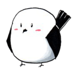 雪の妖精 シマエナガ