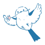 森の妖精　シマエナガ