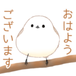 雪の妖精シマエナガさん　日常会話