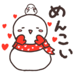 どさんこゆきだるまとシマエナガの冬