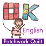 パッチワークキルト with cats 簡単英語