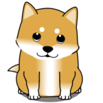 激しく尻尾をふる豆柴 ２