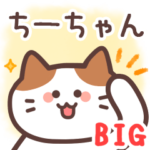 ちーちゃん専用♪毎日使えるBIGスタンプ
