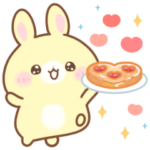 年中使える☕うさくまカフェスタンプ