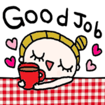 nenerinシンプル日常会話スタンプ756英語