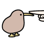 動く！ゆるいキーウィさん