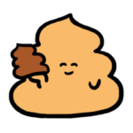 くっそかわいいカラフルうんこたち