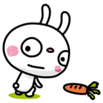 ふんわかウサギ ポップタッチ風5