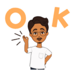 40代男性挨拶スタンプ