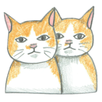 ヒグチユウコ 猫のボリス・スタンプ その２