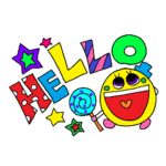 Rienbow★カラフルメッセージスタンプ3