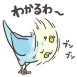 BIRDSTORY あいさつスタンプ2