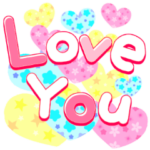 思い伝えるandよく使う日常会話スタンプ