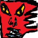 まじでキモい！美術１の俺が描いたスタンプ