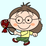 キュートなお母さん