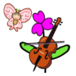 ♪動く♪ダンスする花とチョウチョと音楽☆