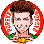 ポパイのバスケスタンプ♪