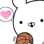 バスケ好きの為の☆ずっと使える☆スタンプ